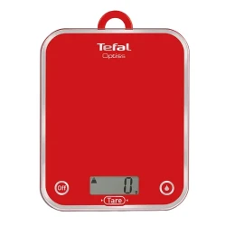 Электронные кухонные весы Tefal BC5003V2, красные flexmag.md