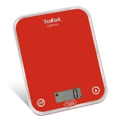 Электронные кухонные весы Tefal BC5003V2, красные flexmag.md