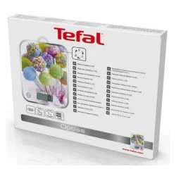 Электронные кухонные весы Tefal Optiss Décor, многоцветные flexmag.md
