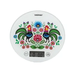 Cantar electronic de bucatarie Zelmer ZKS1611 Alb flexmag.md