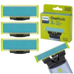 Запасная головка для электробритвы Philips OneBlade QP235-50 Черная flexmag.md