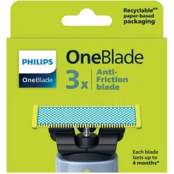 Запасная головка для электробритвы Philips OneBlade QP235-50 Черная flexmag.md