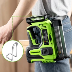 Capsator pe acumulator Greenworks GD24BN flexmag.md