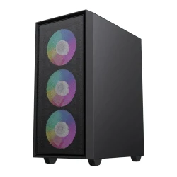 Carcasa PC Gamemax Storm, Mini-Tower, Fara PSU, Negru flexmag.md
