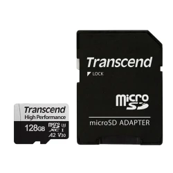 Card de Memorie Transcend MicroSDXC Class 10, 128GB (TS128GUSD340S) flexmag.md