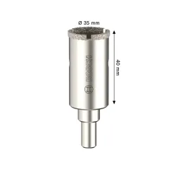 Carota diamantata pentru ceramica Bosch B2608594545 flexmag.md