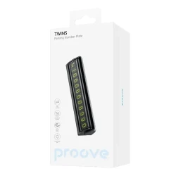 Парковочная карта Proove Twins, черная flexmag.md