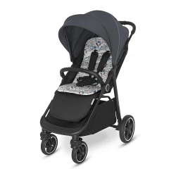 Коляска Baby Design Coco 117 Graphite flexmag.md