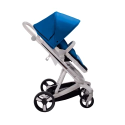 Коляска Bebumi Space 2 в 1, синяя flexmag.md