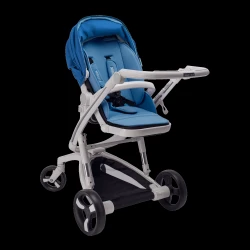 Carucior Bebumi Space 2 in 1, Blue flexmag.md