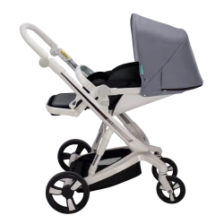 Carucior Bebumi Space 2 in 1, Gray flexmag.md