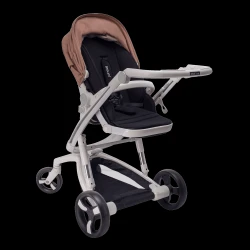 Carucior Bebumi Space 3 in 1, Gold flexmag.md