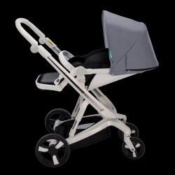 Carucior Bebumi Space 3 in 1, Gray flexmag.md