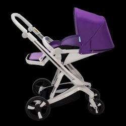 Carucior Bebumi Space 3 in 1, Purple flexmag.md