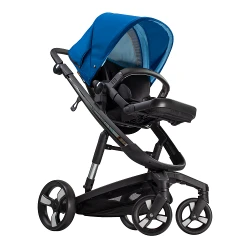 Carucior Bebumi Space Eco 2 in 1, Black-Blue flexmag.md