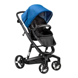 Carucior Bebumi Space Eco 2 in 1, Black-Blue flexmag.md