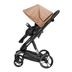 Коляска Bebumi Space Eco 2 в 1, Черный-Золотой flexmag.md