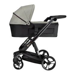 Коляска Bebumi Space Eco 2 в 1, черно-серая flexmag.md