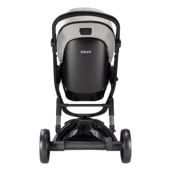 Carucior Bebumi Space Eco 2 in 1, Black-Gray Light flexmag.md
