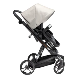 Carucior Bebumi Space Eco 2 in 1, Black-Gray Light flexmag.md