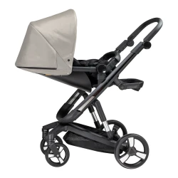 Carucior Bebumi Space Eco 2 in 1, Black-Gray Light flexmag.md