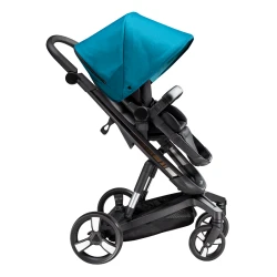 Carucior Bebumi Space Eco 2 in 1, Black-Green flexmag.md