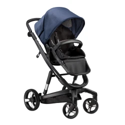 Carucior Bebumi Space Eco 2 in 1, Black-Navy flexmag.md