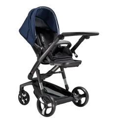Carucior Bebumi Space Eco 2 in 1, Black-Navy flexmag.md