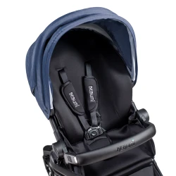 Carucior Bebumi Space Eco 2 in 1, Black-Navy flexmag.md