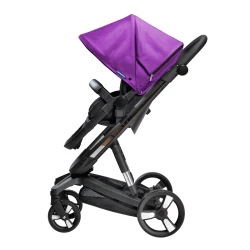 Carucior Bebumi Space Eco 2 in 1, Black-Purple flexmag.md