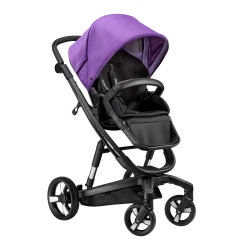 Carucior Bebumi Space Eco 2 in 1, Black-Purple flexmag.md
