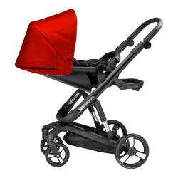 Carucior Bebumi Space Eco 2 in 1, Black-Red flexmag.md