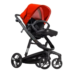 Carucior Bebumi Space Eco 2 in 1, Black-Red flexmag.md