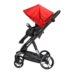Carucior Bebumi Space Eco 2 in 1, Black-Red flexmag.md