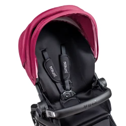 Carucior Bebumi Space Eco 2 in 1, Black-Ruby flexmag.md