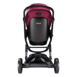 Carucior Bebumi Space Eco 2 in 1, Black-Ruby flexmag.md