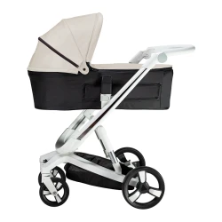 Carucior Bebumi Space Eco 2 in 1, White-Gray Light flexmag.md