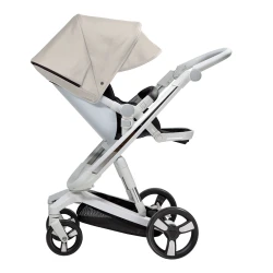 Carucior Bebumi Space Eco 2 in 1, White-Gray Light flexmag.md