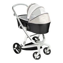 Carucior Bebumi Space Eco 2 in 1, White-Gray Light flexmag.md
