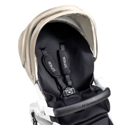 Carucior Bebumi Space Eco 2 in 1, White-Gray Light flexmag.md