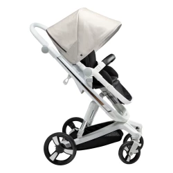 Carucior Bebumi Space Eco 2 in 1, White-Gray Light flexmag.md