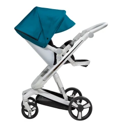 Carucior Bebumi Space Eco 2 in 1, White-Green flexmag.md