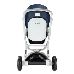 Carucior Bebumi Space Eco 2 in 1, White-Navy flexmag.md