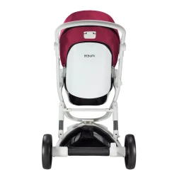 Коляска Bebumi Space Eco 2 в 1, White-Ruby flexmag.md