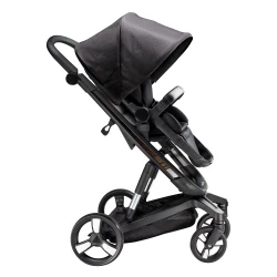 Carucior Bebumi Space Eco, Black-Gabardine Black flexmag.md