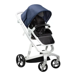 Carucior Bebumi Space Eco, White-Navy flexmag.md