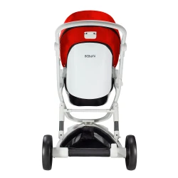 Carucior Bebumi Space Eco, White-Red flexmag.md