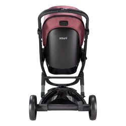 Коляска Bebumi Space Sport, Black-Gabardine Pink flexmag.md