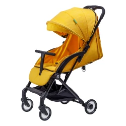 Коляска Bebumi Sport Air Eco, желтая flexmag.md
