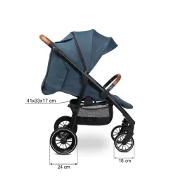 Carucior Caretero Elma Albastru flexmag.md